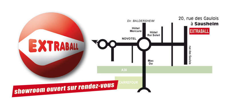 Extraball, spécialiste des flippers, babyfoot et billards à Mulhouse-Sausheim en Alsace